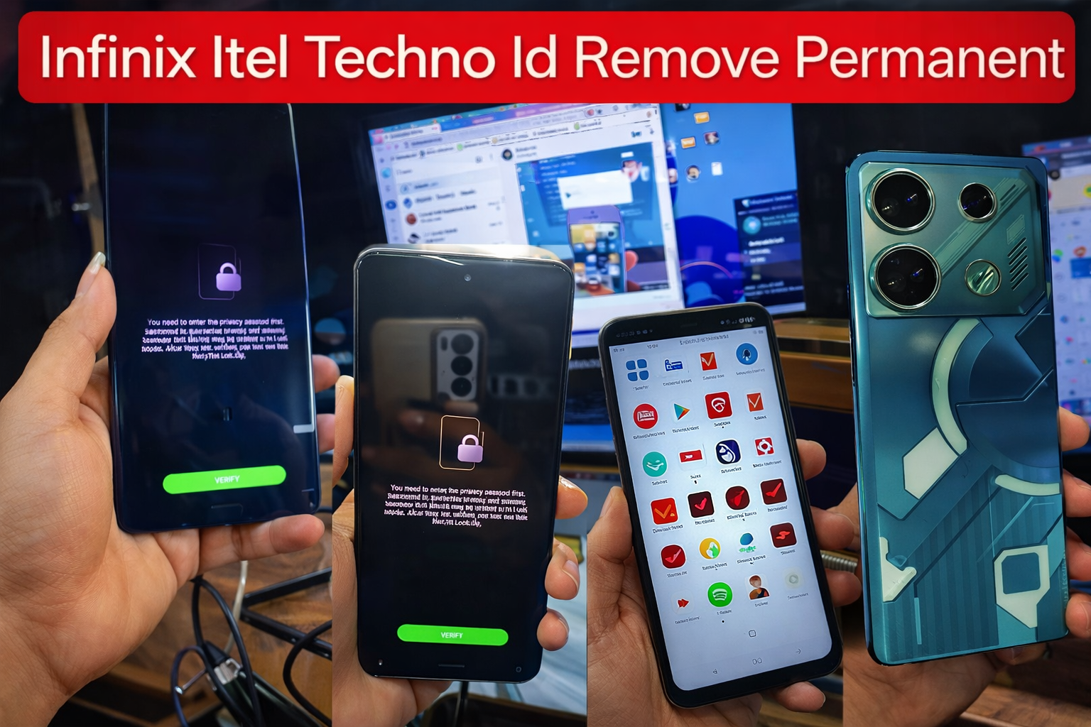 Tecno ID / Infinix ID Itel ID / Cloud ID (All Models Supported) Saturday and Sunday OFF(  Direct Source )