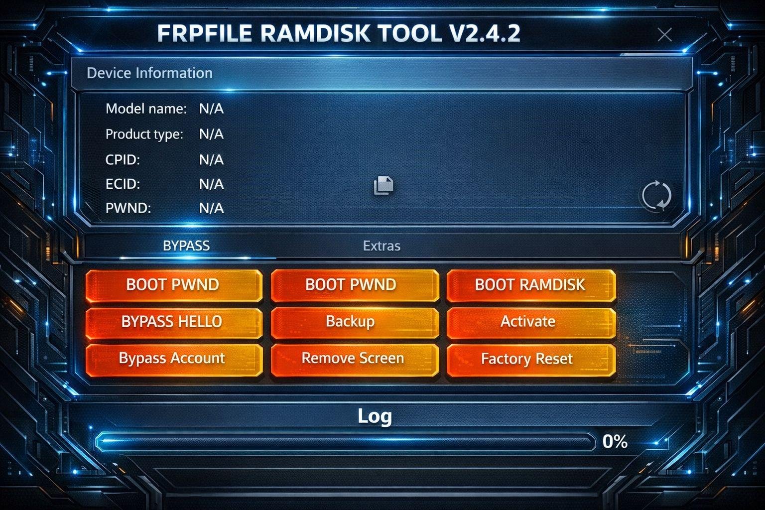 FRPFILE RAMDISK Bypass Passcode/ Disable iOS 11/12/13/14/15/16 without Jailbreak