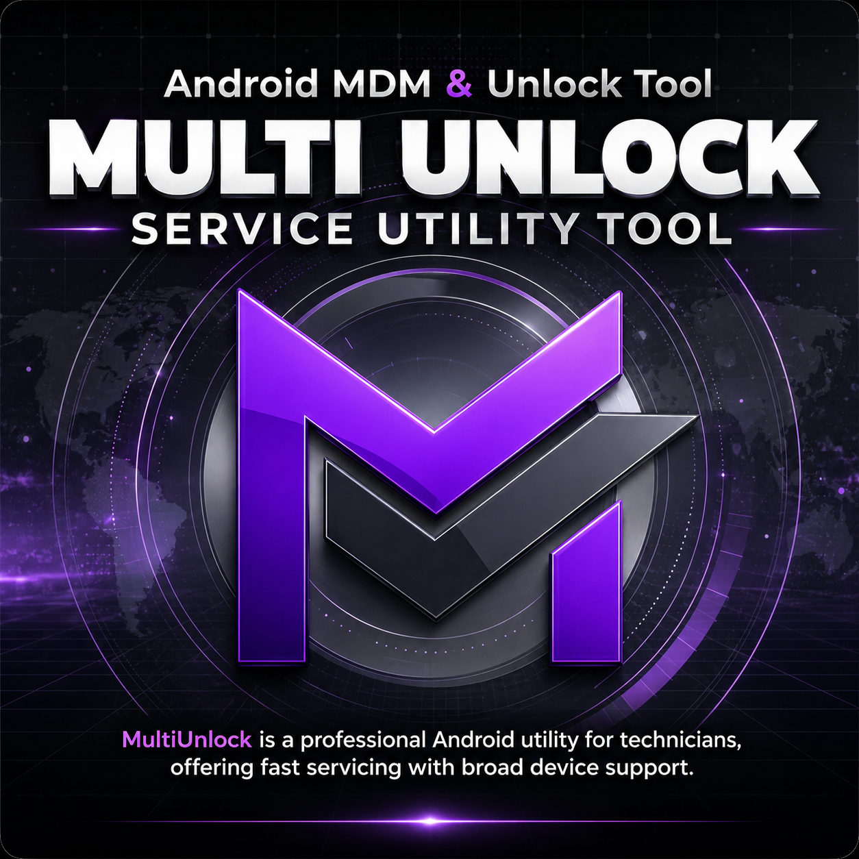 MultiUnlock Tool Access Rent For 12 Hours (Login By AnyDesk)